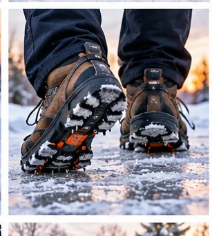 Yaktrax Pro vs Korkers Ice Cleats: Coils or Spikes for Winter Walking? winter snow equipment image